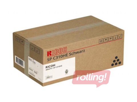 Toonerkassett Ricoh SPC 231SF, must, (6500 lk)