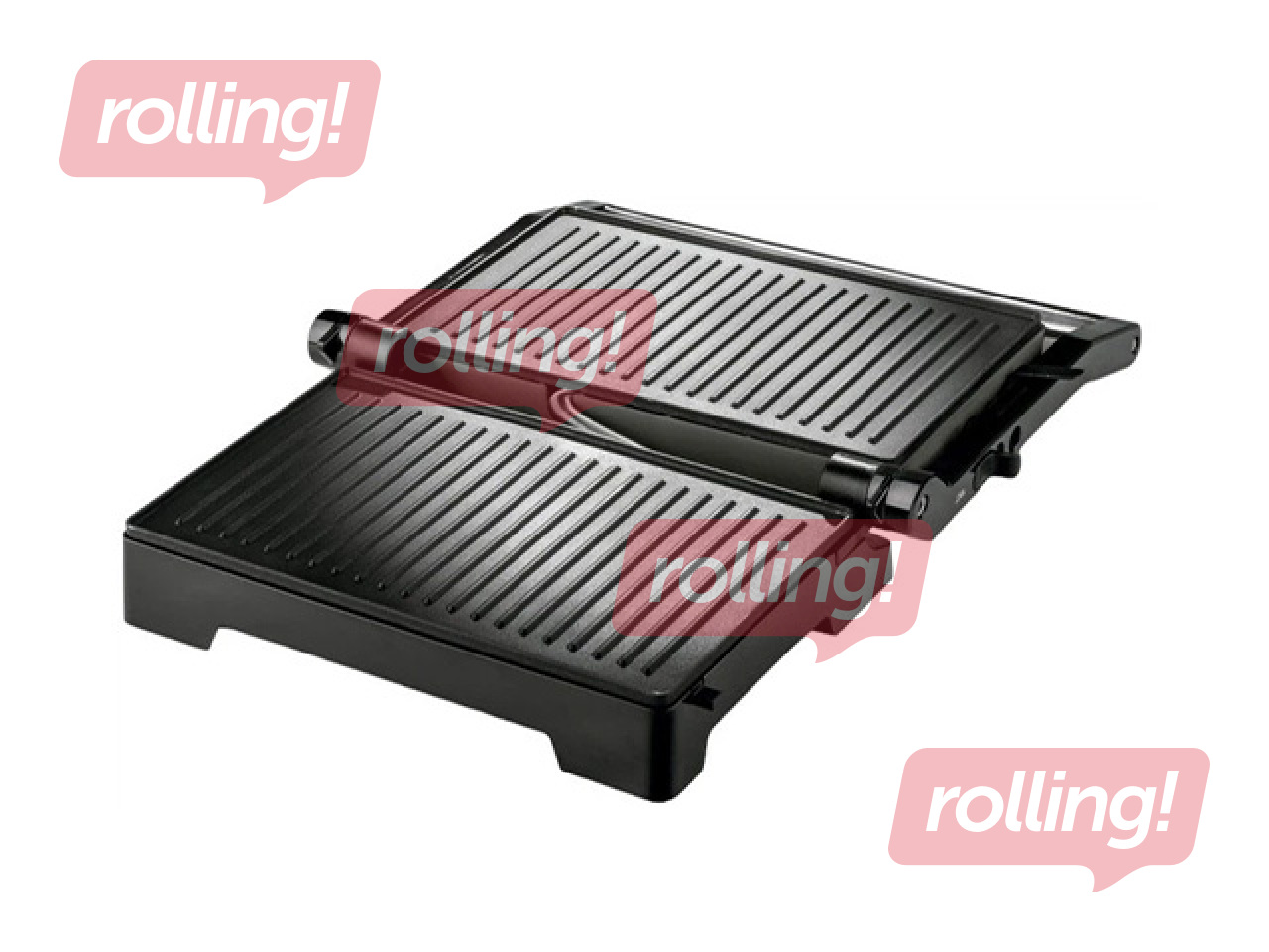 Electric grill Haku, 1000W, black