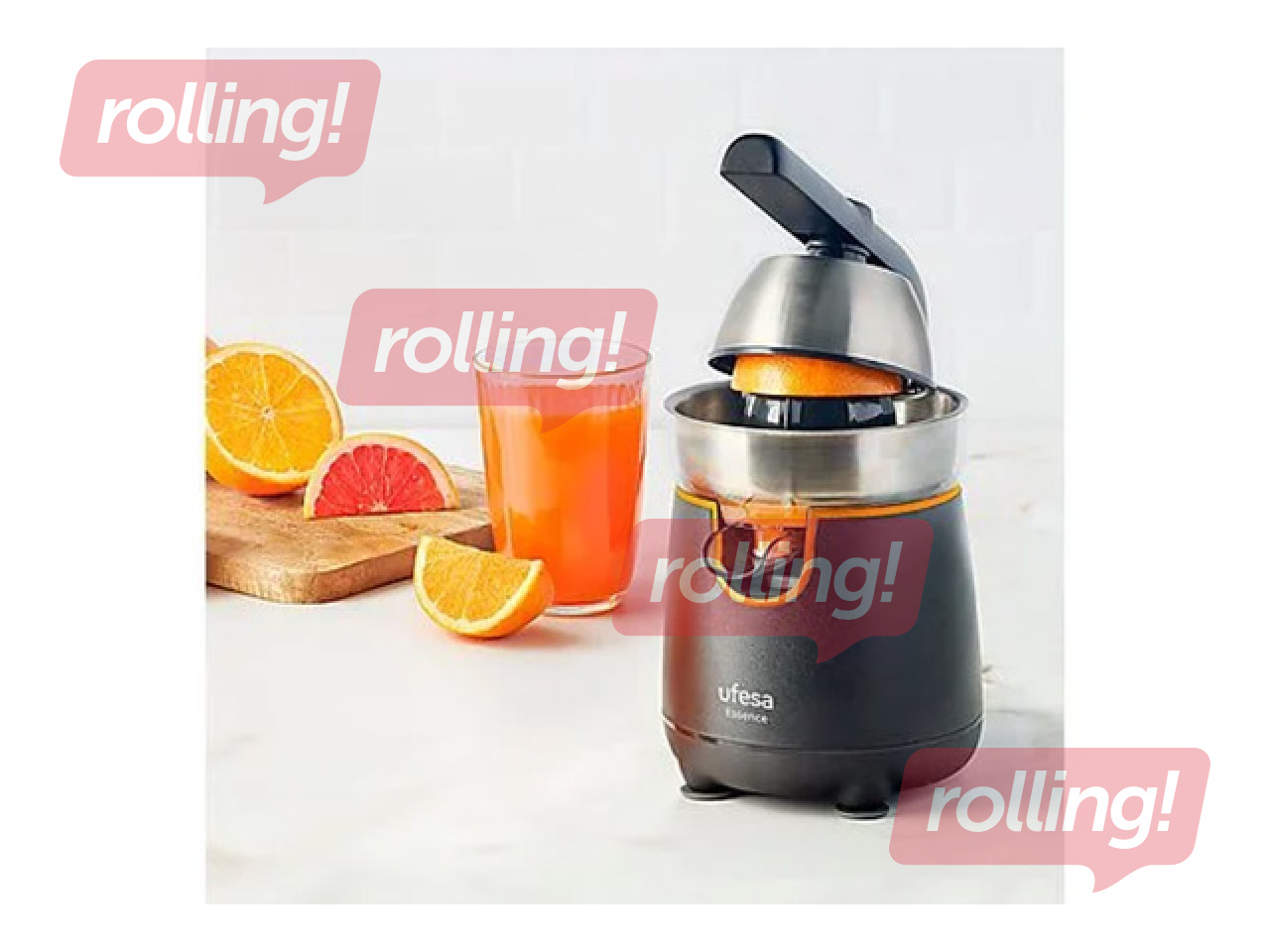 Sulu spiede citrusaugļiem Ufesa, melna