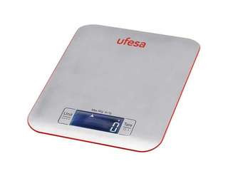 Kitchen scale with stainless steel surface, up to 5kg