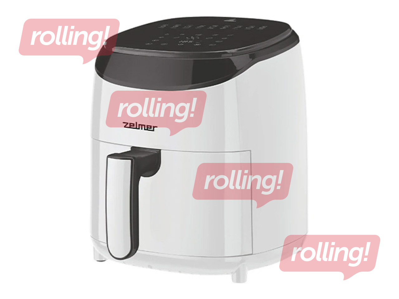 Hot air fryer Zelmer ZAF5501W, 5.5l, white