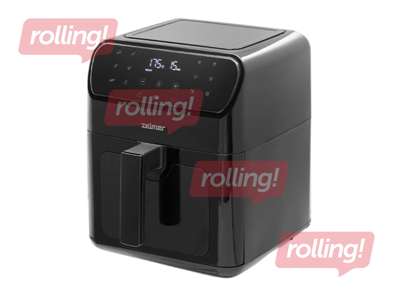 Аэрогриль Zelmer ZAF6500, 6,5 л, чёрный