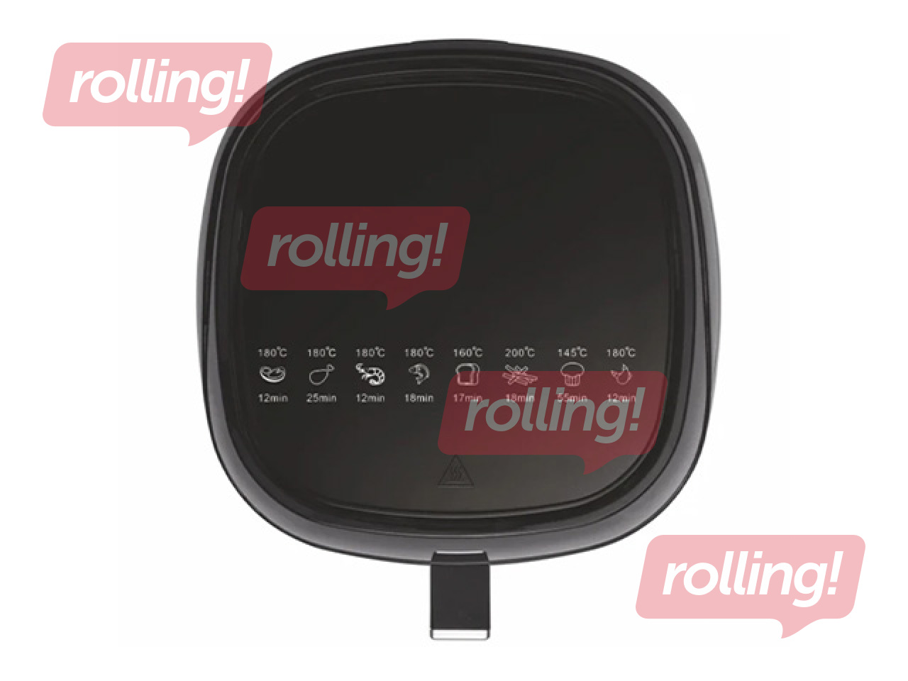 Hot air fryer Zelmer ZAF5501B, 5.5l, black