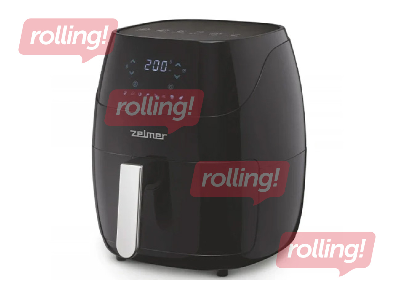 Kuumaõhufritüür Zelmer ZAF5501B, 5,5 l, must