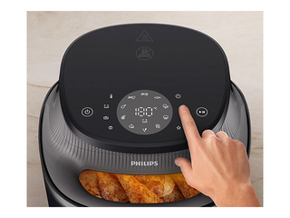 Аэрогриль Philips 1400W, 4,2 л, чёрный