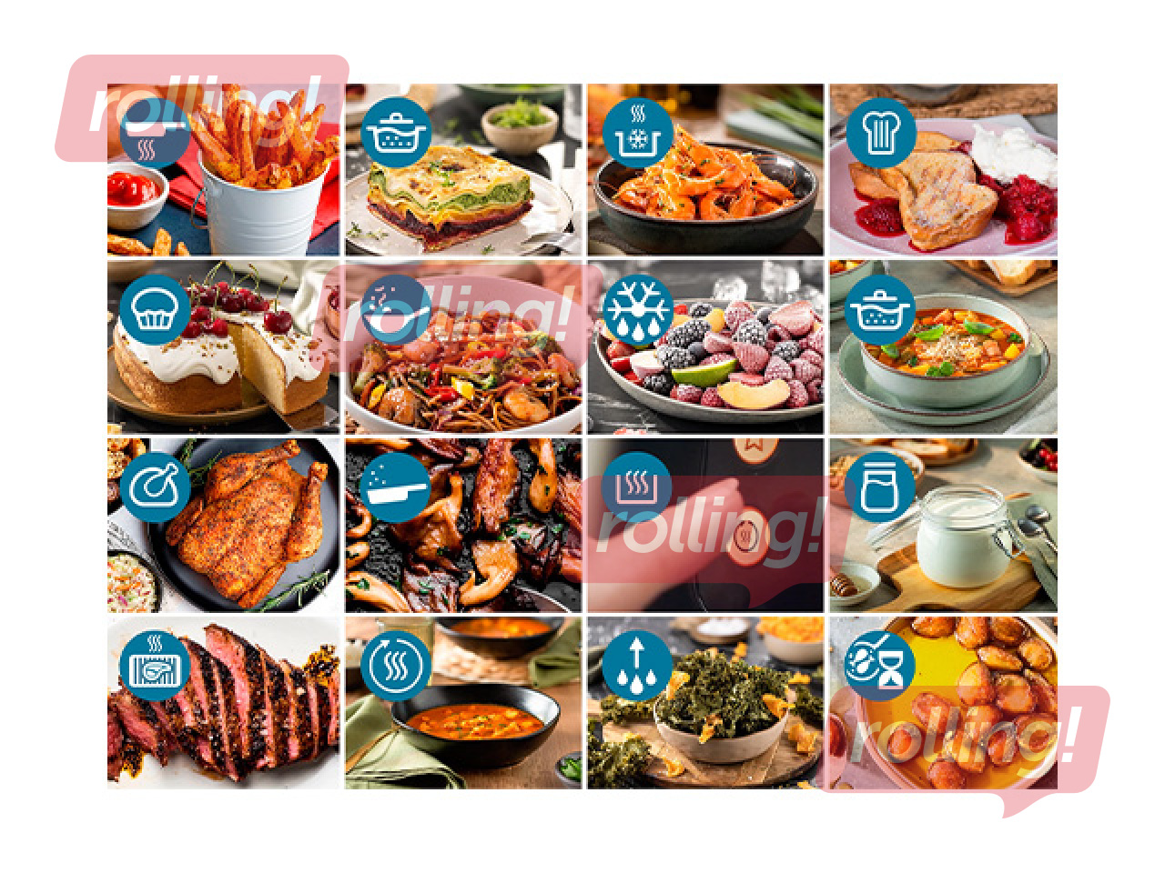 Аэрогриль Philips 1400W, 4,2 л, чёрный