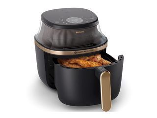 Hot air fryer Philips 1400W, 4.2l, black