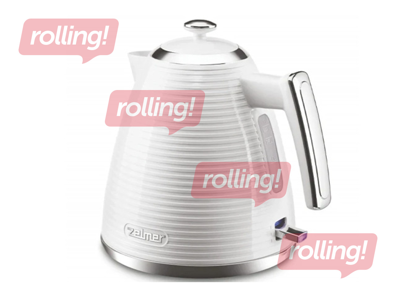 Electric kettle Zelmer, 1.7l, 2200w, white