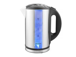 Электрический чайник Michelino, 1,7 л, 2200W, из нержавеющей стали