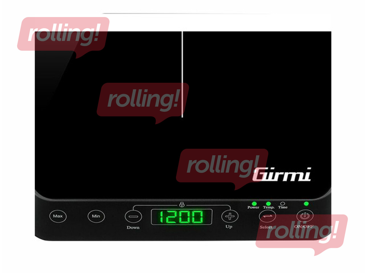 Induction hob Girmi, 2000w, black