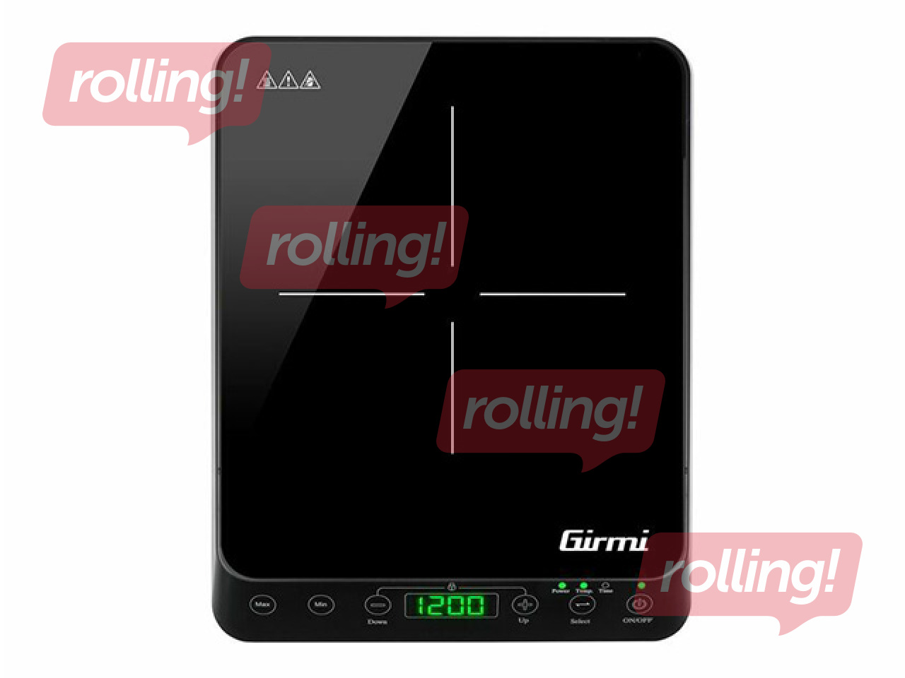 Induction hob Girmi, 2000w, black