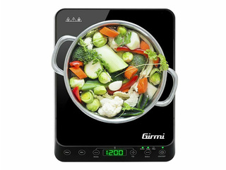 Индукционная плита Girmi, 2000W, чёрная