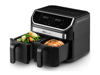 Air fryer Thunder, 1700W, 9l, black with silver elements