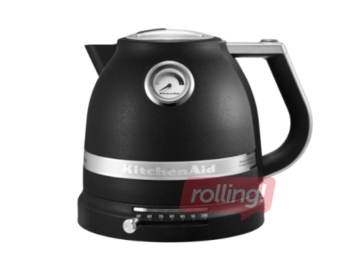 Electric kettle KitchenAid Artisan, 1.5l, 2400W, matte black
