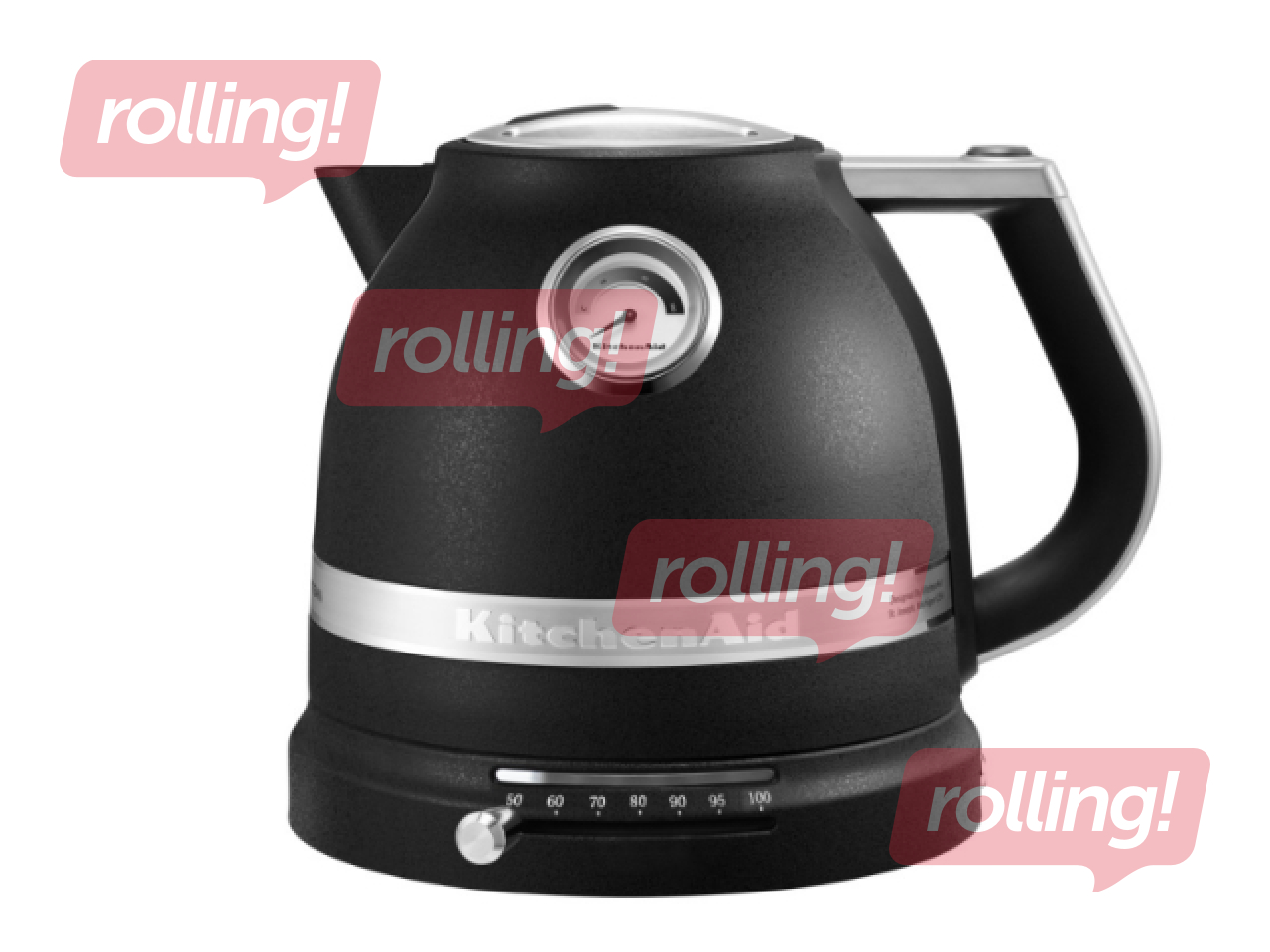Electric kettle KitchenAid Artisan, 1.5l, 2400W, matte black