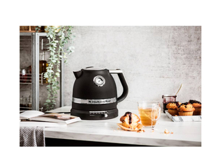Tējkanna elektriskā KitchenAid Artisan, 1.5l, 2400w, matēta, melna