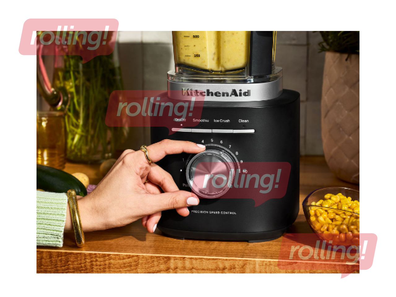 Blender KitchenAid Pure Power, 2l, 1700W, matte black