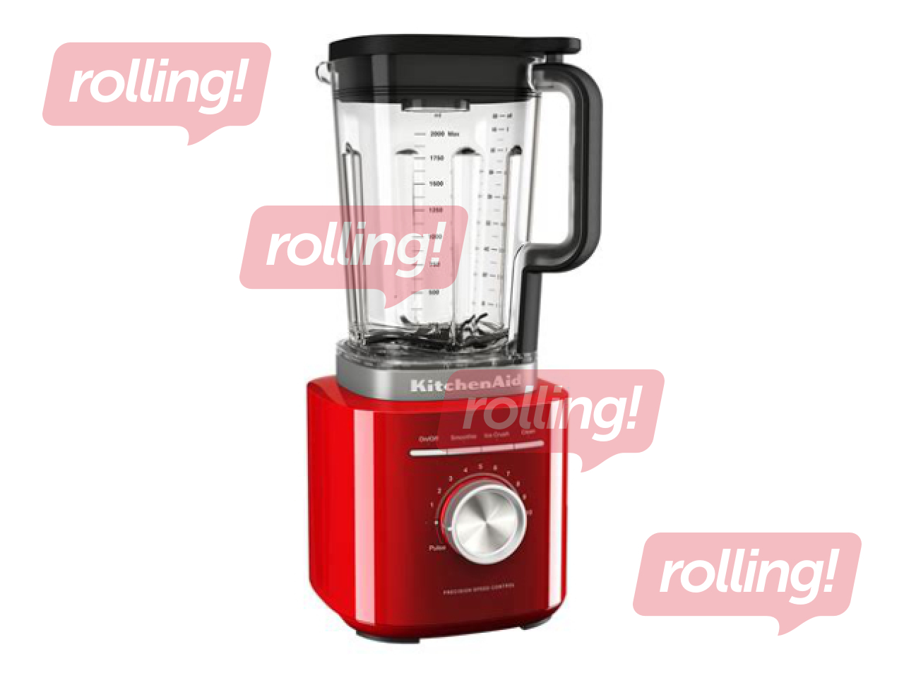 Blender KitchenAid Pure Power, 2l, 1700W, red
