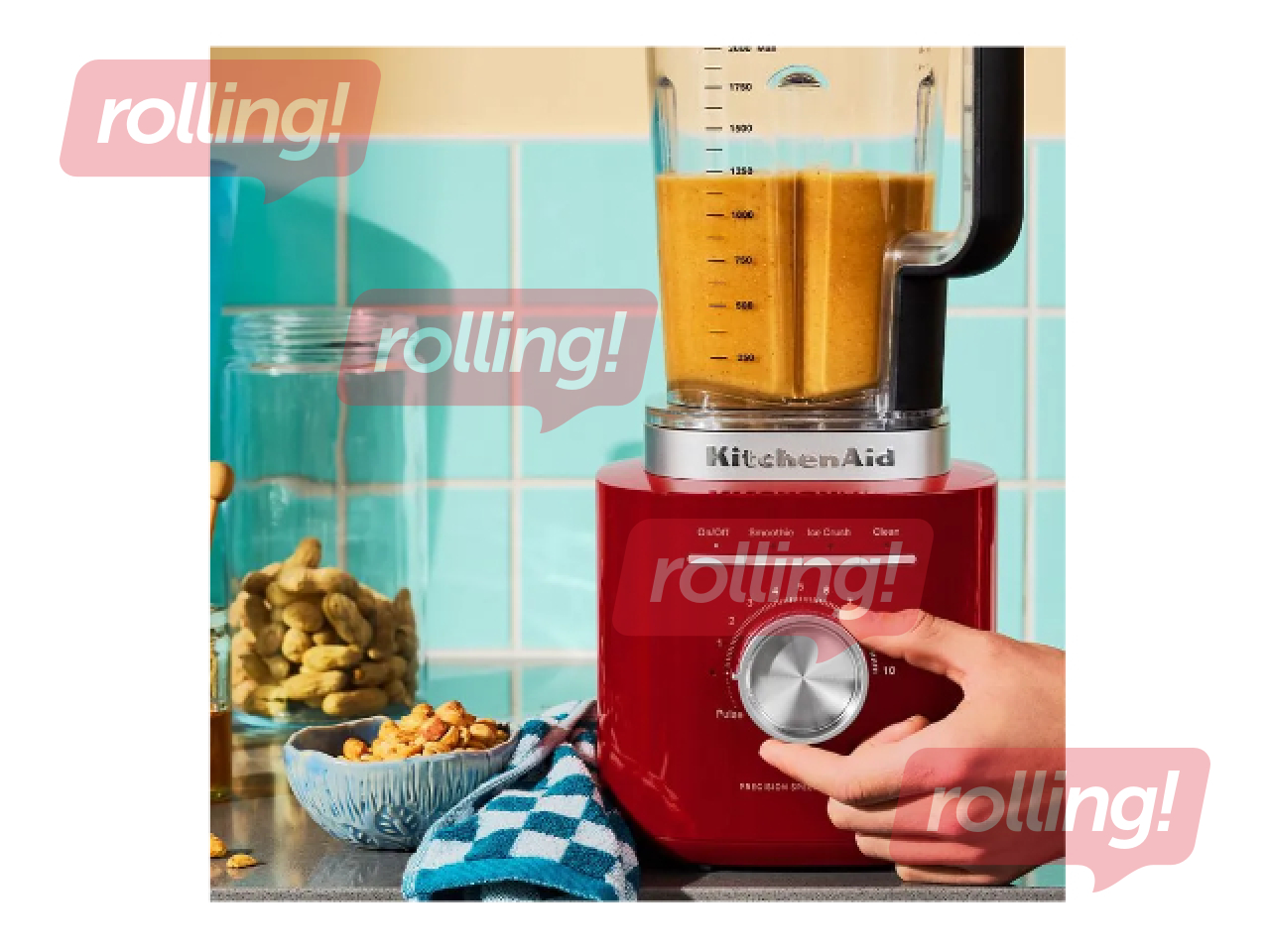 Blender KitchenAid Pure Power, 2l, 1700W, red