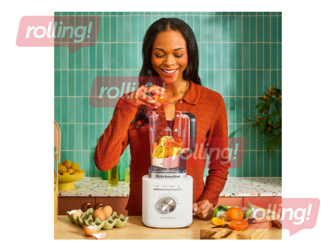 Blenderis KitchenAid Pure Power, 2l, 1700W, porcelāna