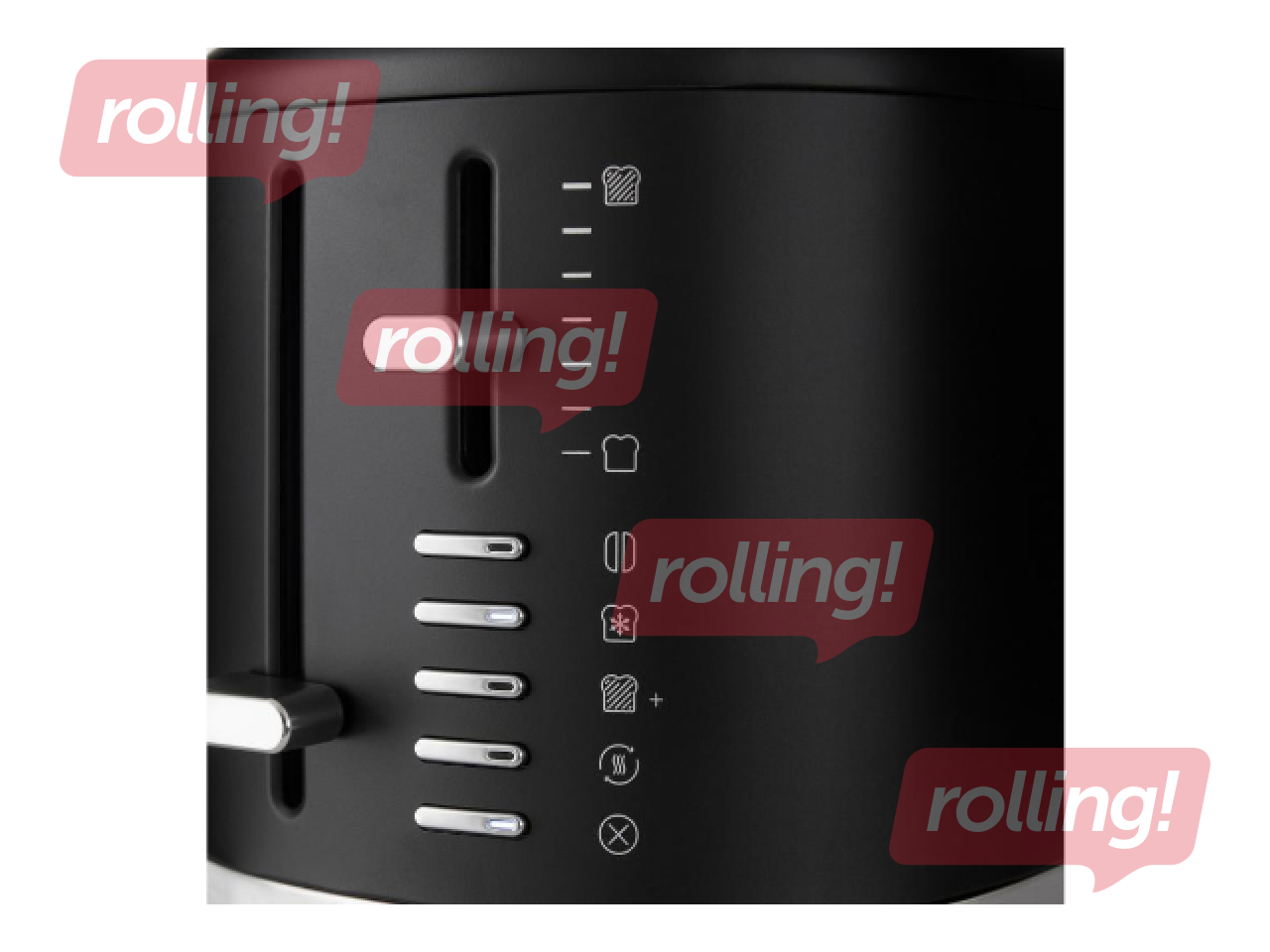 Toaster KitchenAid, 980W, matte black