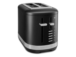 Тостер KitchenAid, 980Вт, матовый, чёрный