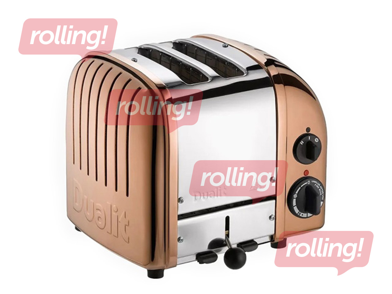 Toaster Dualit NewGen Classic, 1200W, stainless steel, copper colour