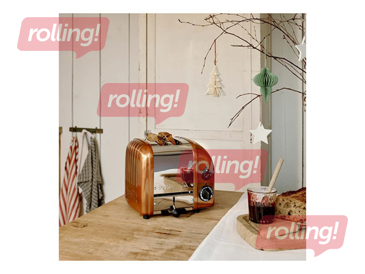 Toaster Dualit NewGen Classic, 1200W, stainless steel, copper colour