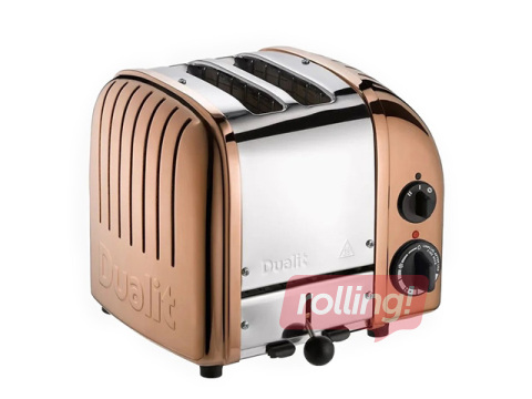 Tosteris Dualit NewGen Classic, 1200W, nerūsējošais tērauds, vara krāsa