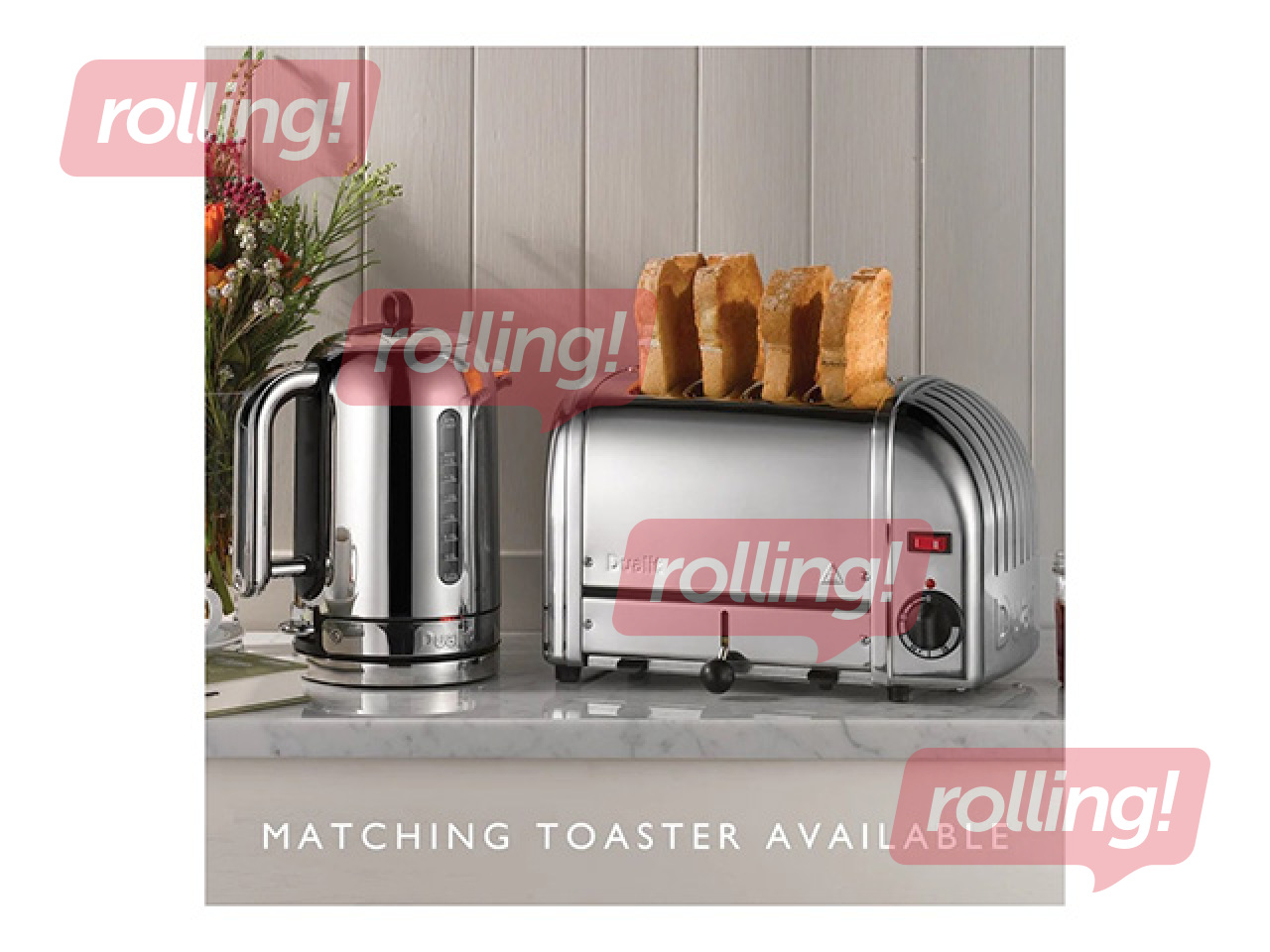 Veekeetja Dualit Classic, 1.7l, 3000W, roostevaba teras