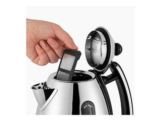 Veekeetja Dualit Lite, 1.5l, 3000W, roostevaba teras, must