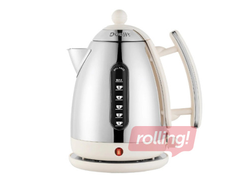 Veekeetja Dualit Lite, 1.5l, 3000W, roostevaba teras, kreemikas