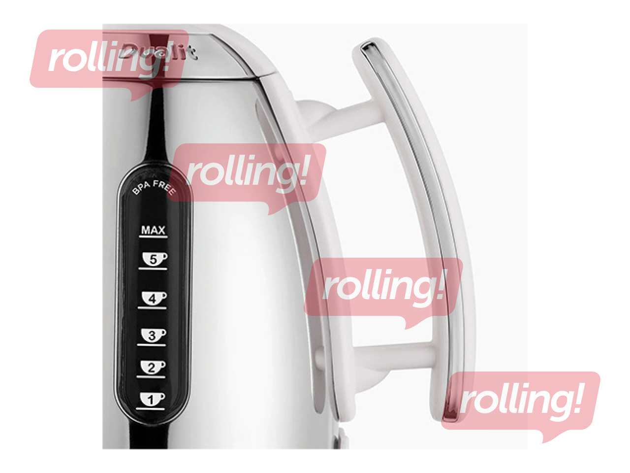 Veekeetja Dualit Lite, 1.5l, 3000W, roostevaba teras, valge