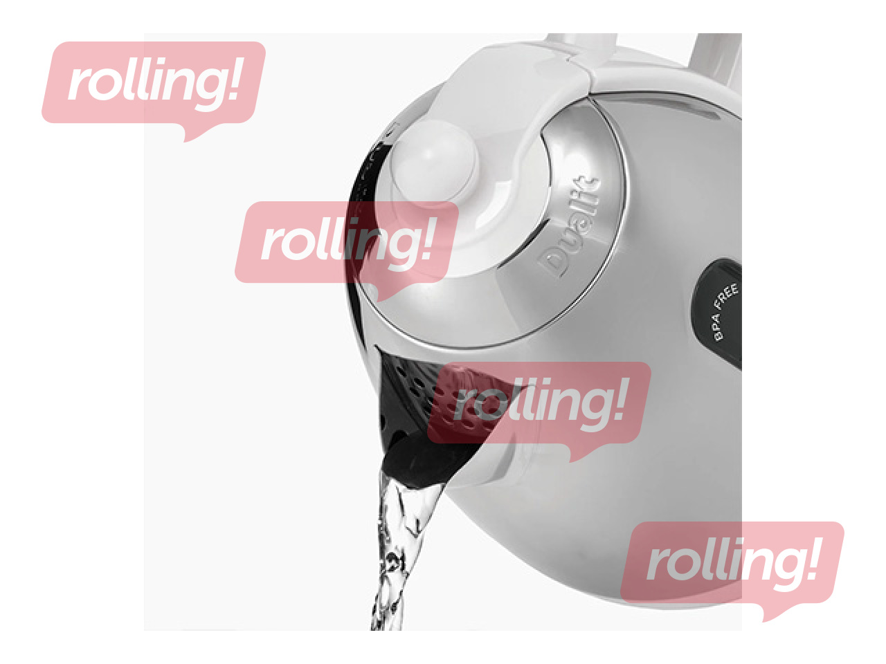 Veekeetja Dualit Lite, 1.5l, 3000W, roostevaba teras, valge