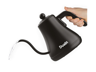 Veekeetja Dualit Pour Over, 800ml, 1300W, roostevaba teras, must