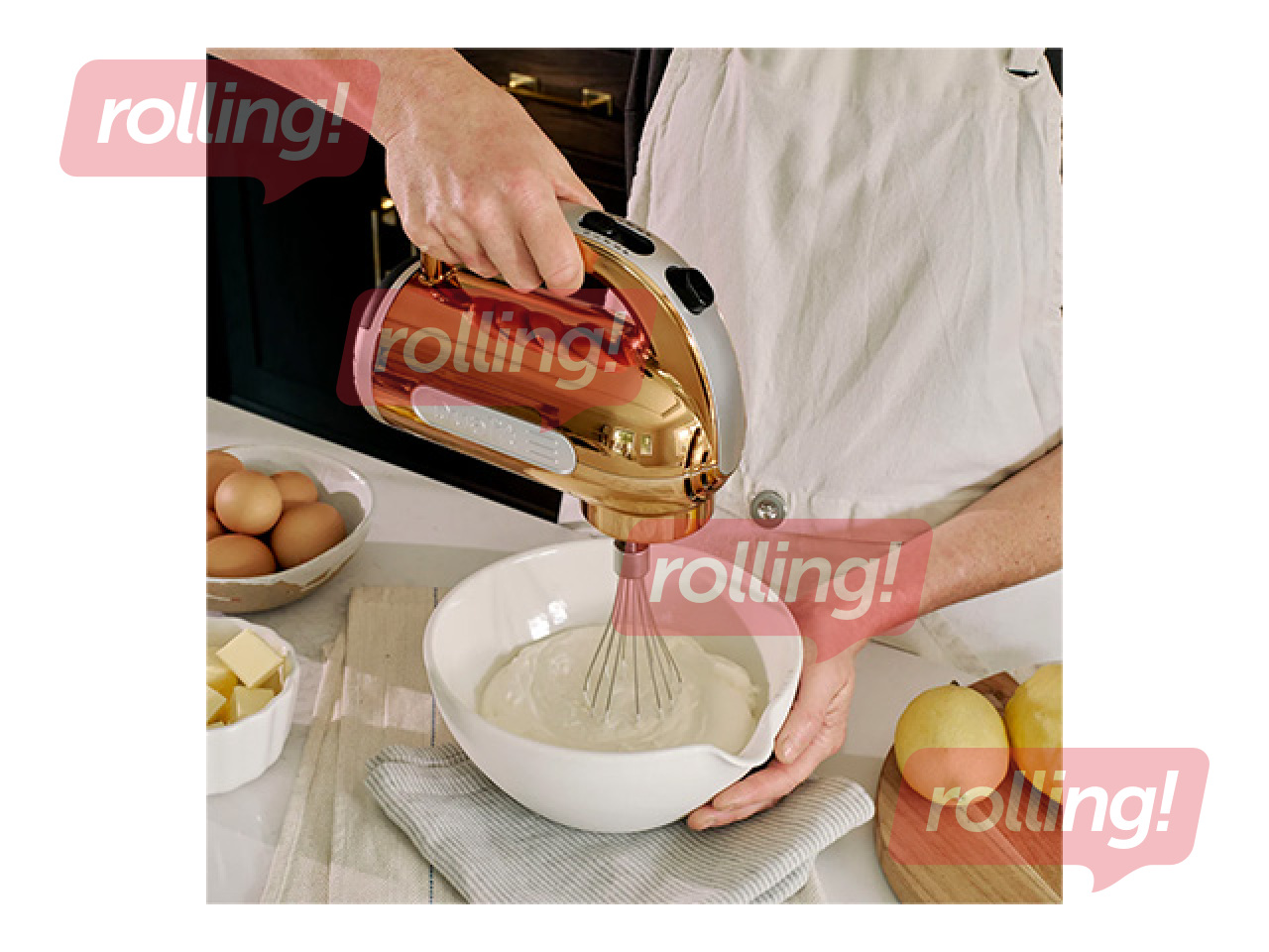 Hand mixer Dualit, 400W, copper