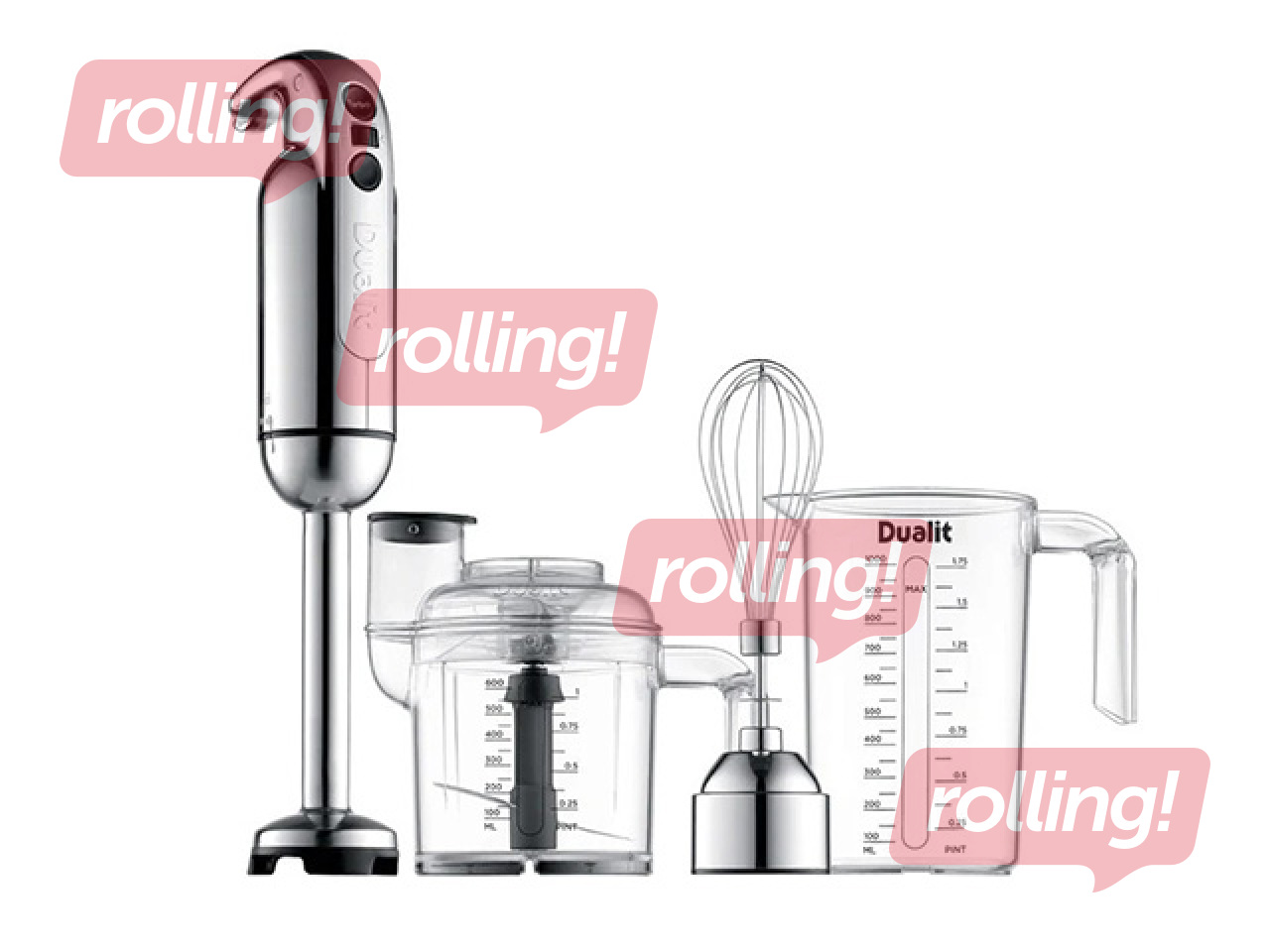 Blenderikomplekt Dualit, 700W, poleeritud teras