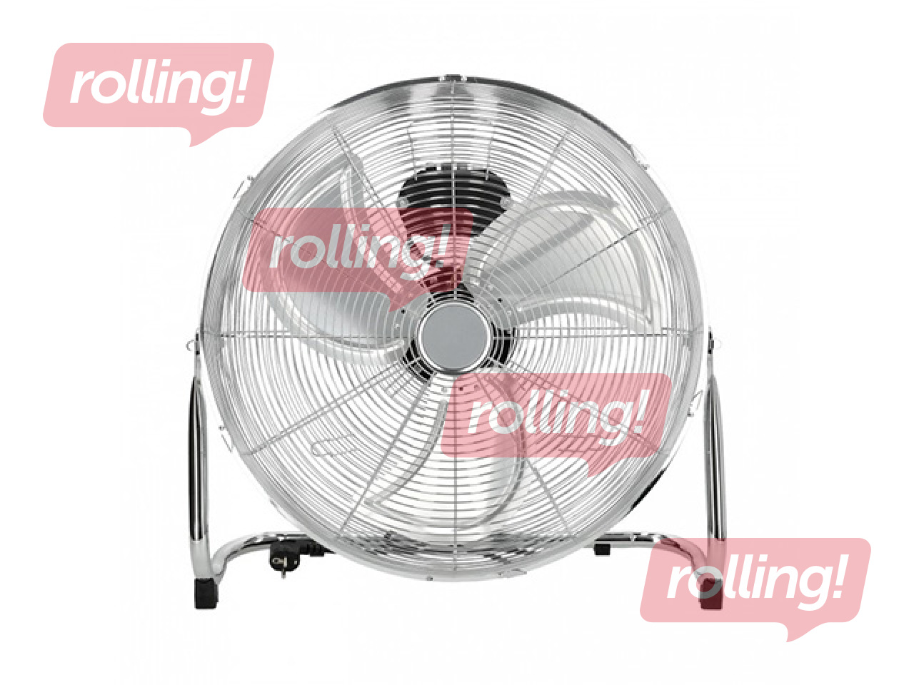 Grīdas ventilators Viento Kobi Windstar, 100W, sudraba
