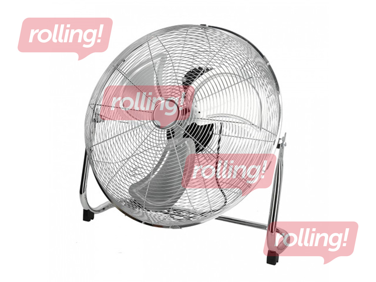 Grīdas ventilators Viento Kobi Windstar, 100W, sudraba