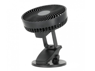 Lauaventilaator Viento Clip Kobi Windstar, 4.9W, must