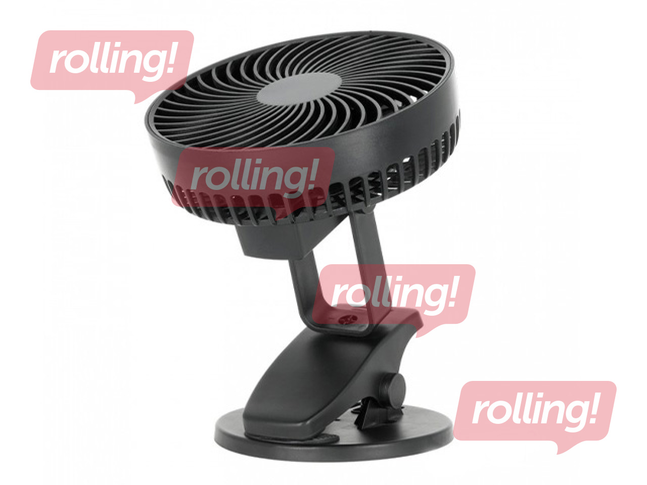 Lauaventilaator Viento Clip Kobi Windstar, 4.9W, must