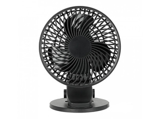 Lauaventilaator Viento Clip Kobi Windstar, 4.9W, must