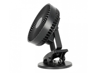 Lauaventilaator Viento Clip Kobi Windstar, 4.9W, must
