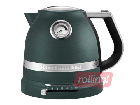 Elektriline veekeetja KitchenAid Artisan, 1.5l, 2400W, tumeroheline