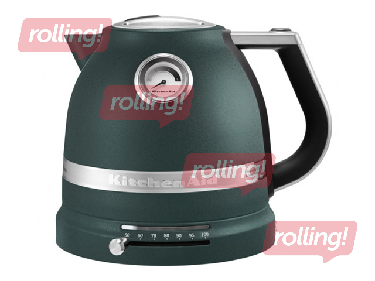 Elektriline veekeetja KitchenAid Artisan, 1.5l, 2400W, tumeroheline