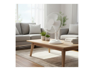 Galda ventilators Viento Kobi Windstar, 40W, balts