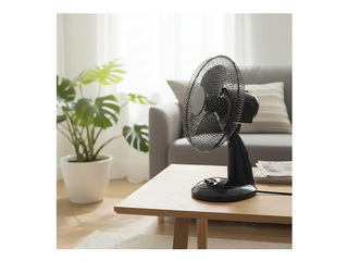 Galda ventilators Viento Kobi Windstar, 40W, melns