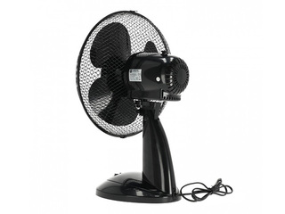 Galda ventilators Viento Kobi Windstar, 40W, melns