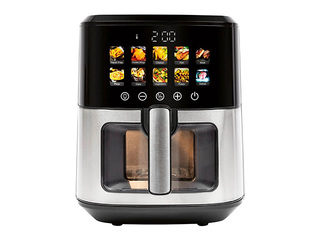 Kuumaõhufritüür ProfiCook FR1286, 6.5l, must/hõbedane