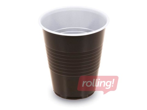 Plastic cups, heat-resistant, 150ml, 100 pcs.